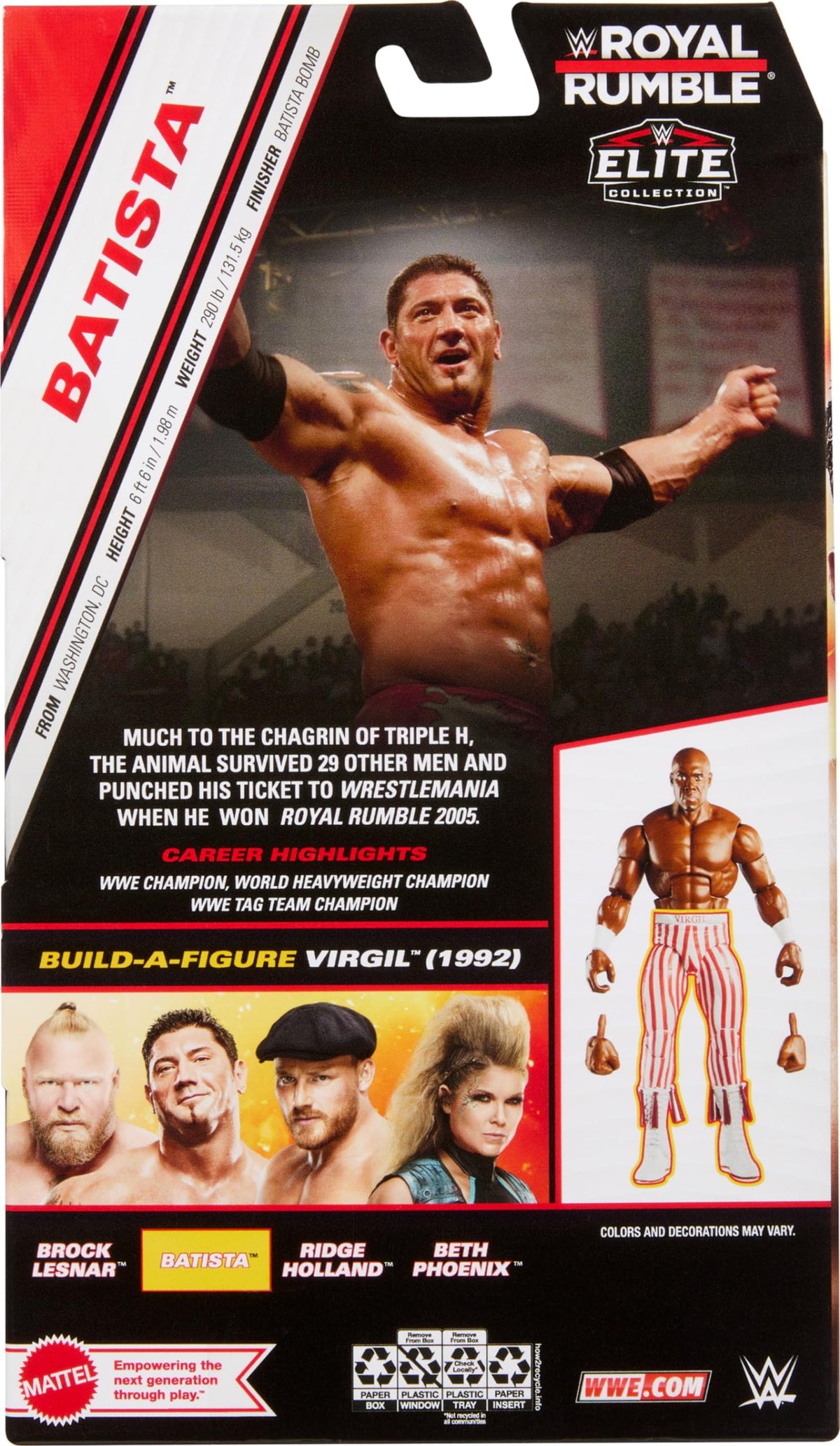 WWE Elite Collection Action Figure Z2116