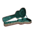 Vintage Green Semi-Hollow Electric Guitar Case F7413
