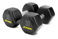 Hex Rubber Coated Dumbbells L115459