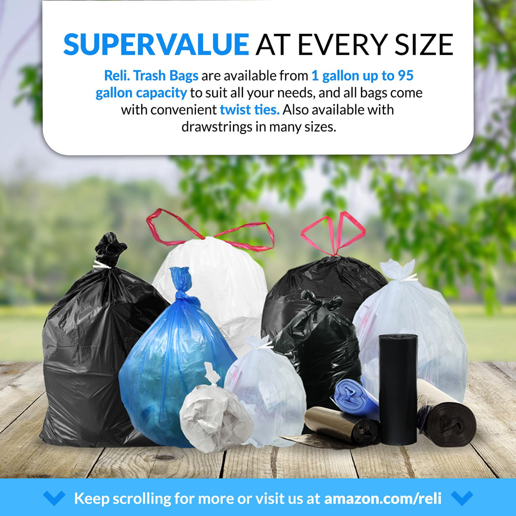 65 Gallon Heavy Duty Trash Bags C357