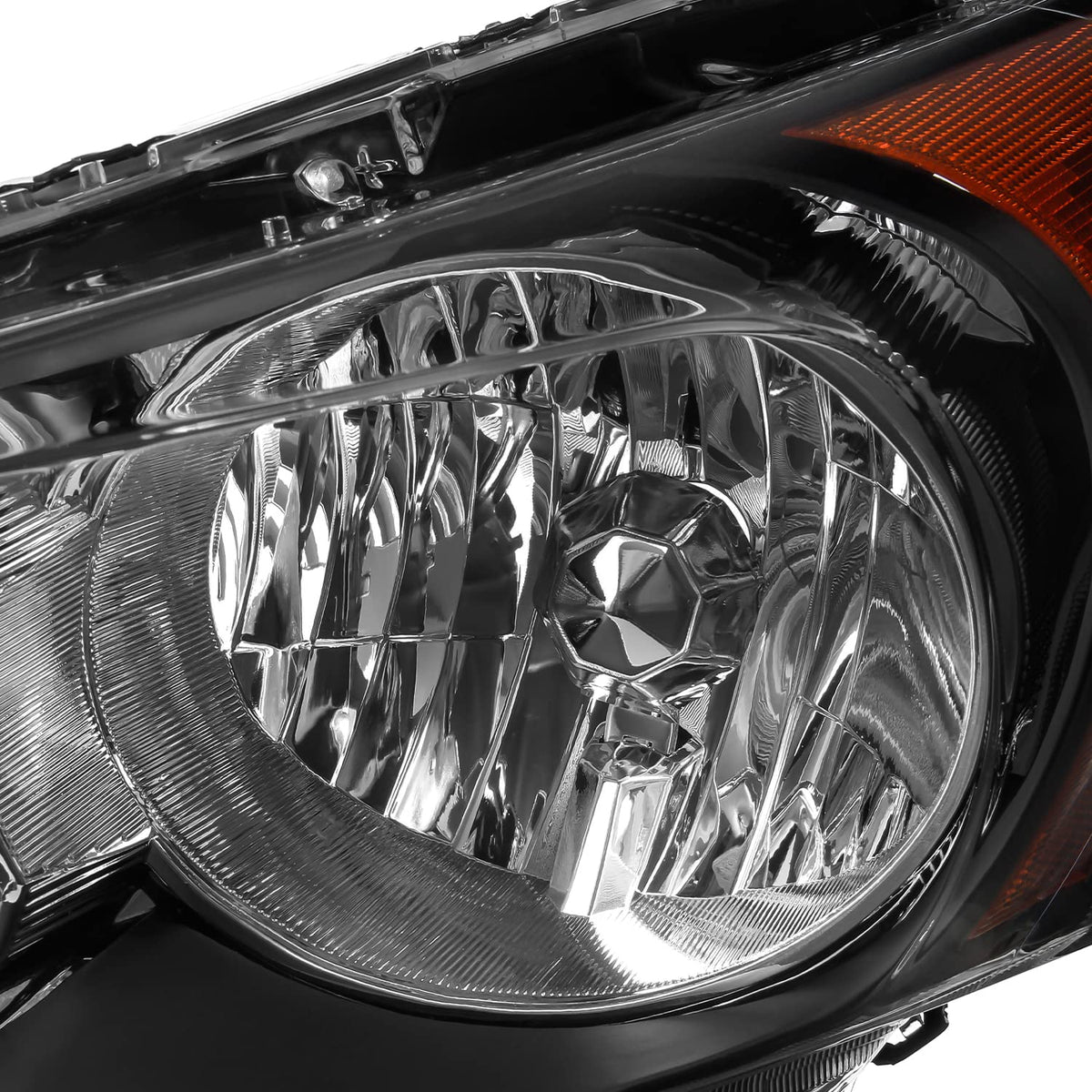 Black Headlights Assembly L214