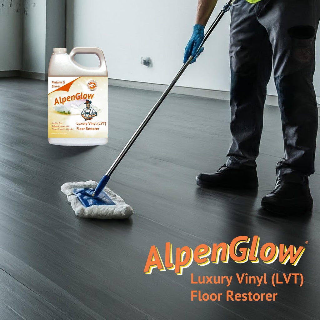 High-Gloss Vinyl Floor Polish Scratch Repair A45921
