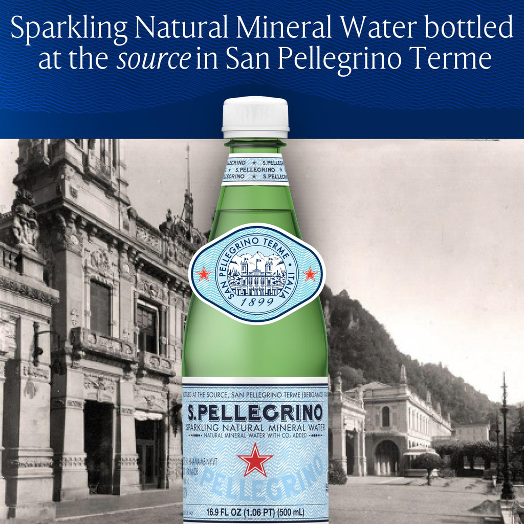 Sparkling Natural Mineral Water 16.9 Fl Oz Pack of 12 Z52533