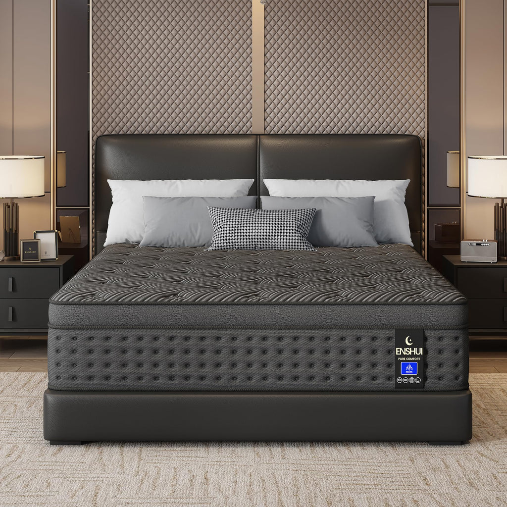 14 Inch Medium Firm Full Pocket Spring Hybrid Mattress G956956